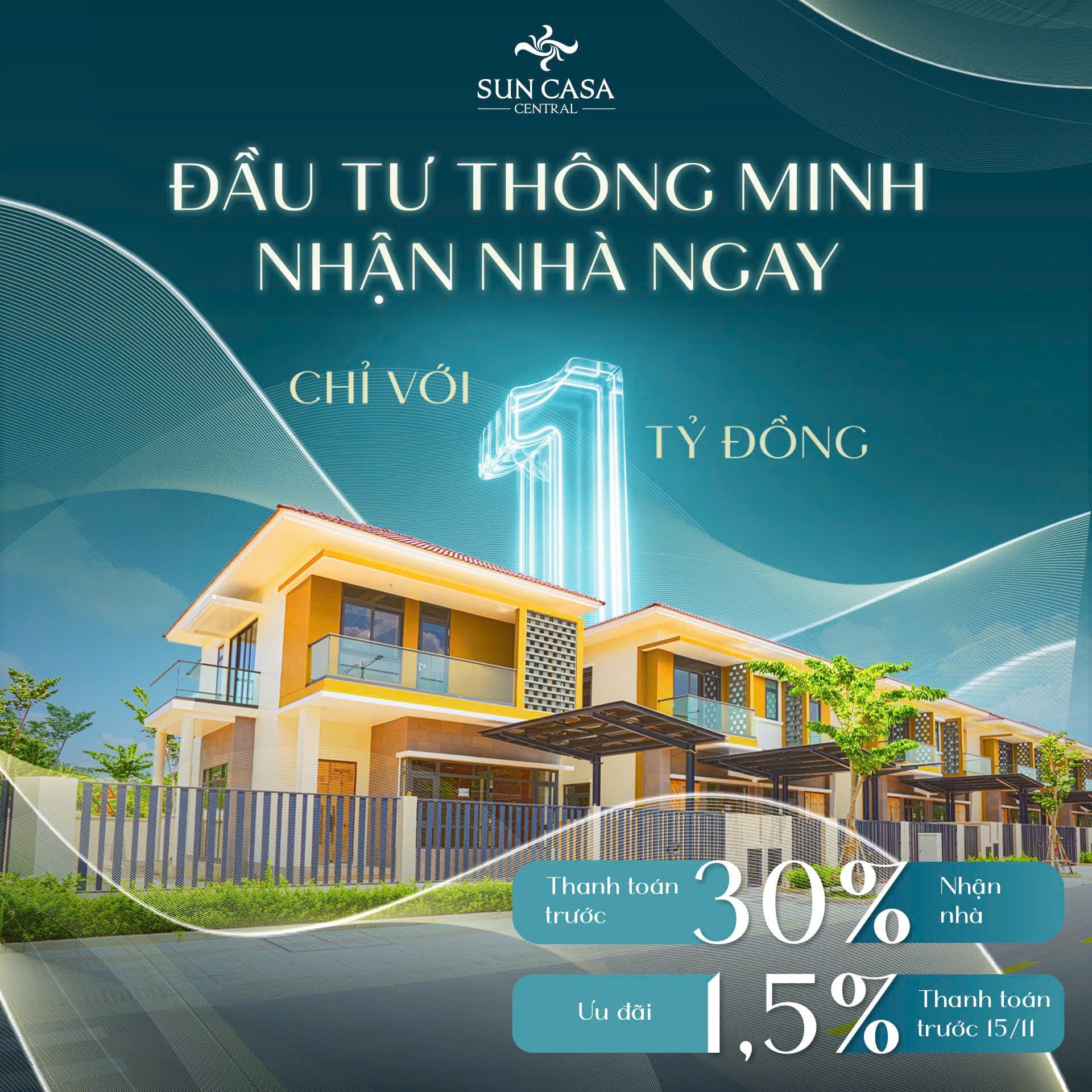 Sun Casa Central: Cơ Hội Đầu Tư Thông Minh – Sở Hữu Nhà Chỉ Với 1 Tỷ Đồng