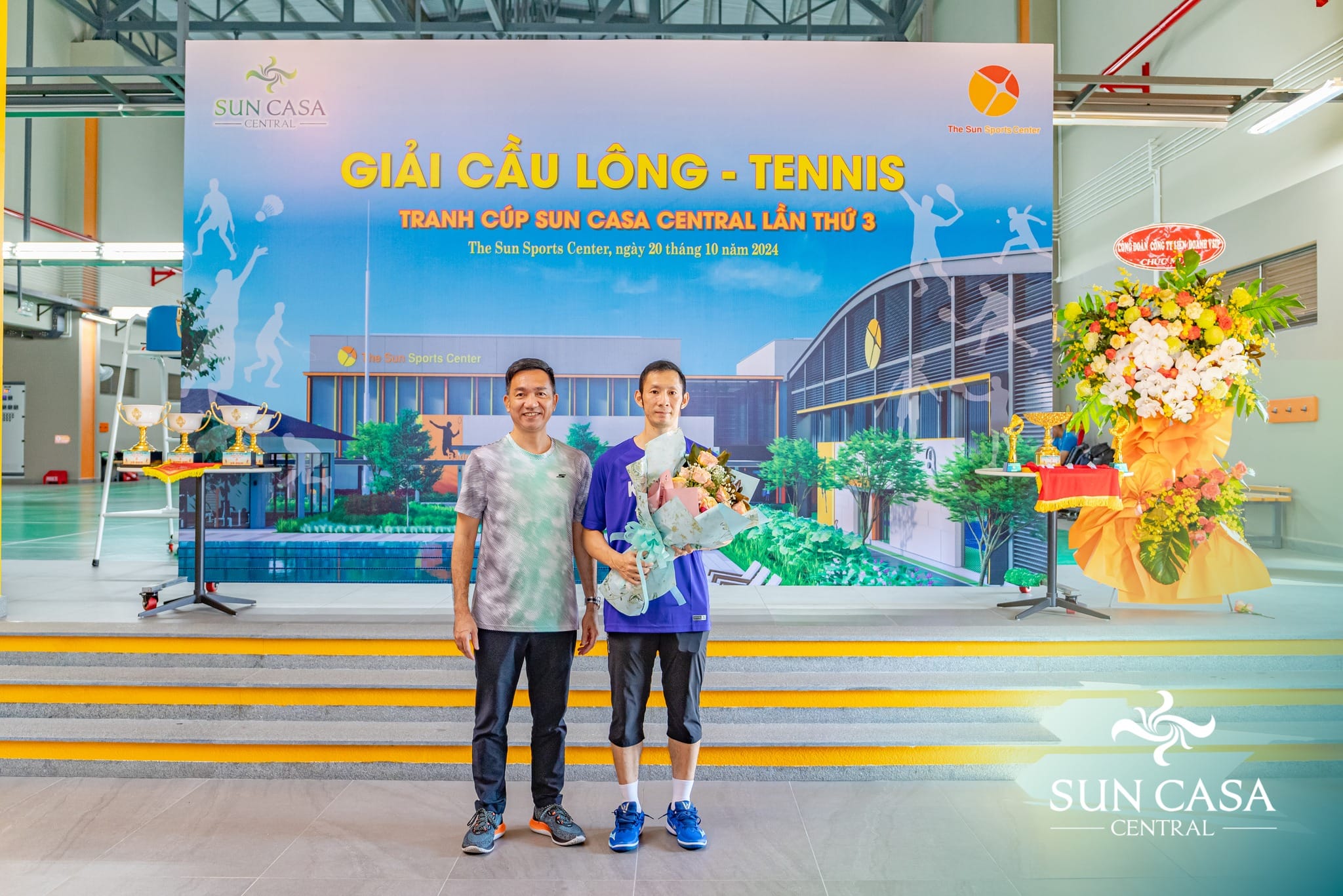 Hội Thao Giải Đấu Cầu Lông và Quần Vợt Tại The Sun Sports Center - The Sun Sport Center - Khu đô thị phức hợp Sun Casa Central - suncasacentral.biz