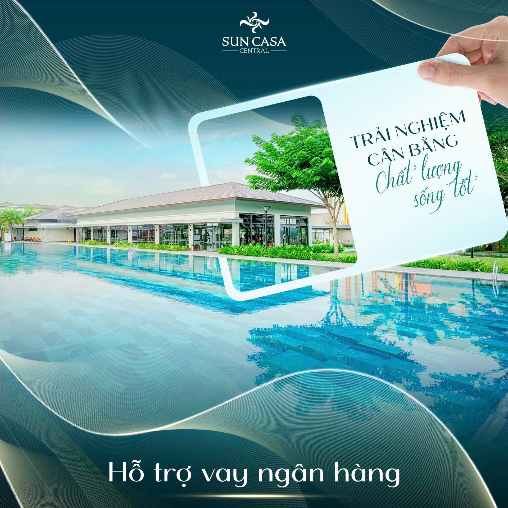 Trãi nghiệm cân bằng chất lượng sống tốt - Hỗ trợ vay ngân hàng lên đến 80% - Sun Casa Central - suncasacentral.biz